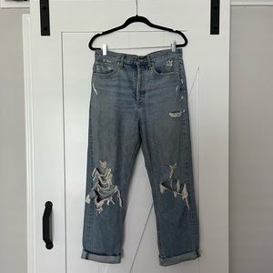 90s Mid Rise Loose Fit